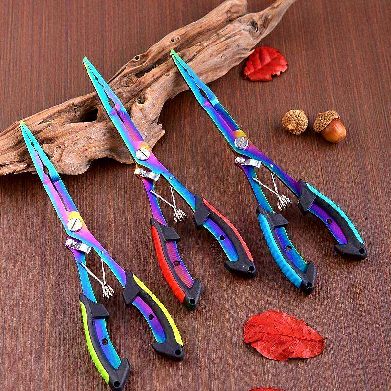 Stainless Fishing Pliers, Braid Cutter, 12.5–21 cm (5–8 in)