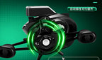 S200 Digital Line Counter Baitcasting Reel, 7.3:1, 6 Bearings – product photo