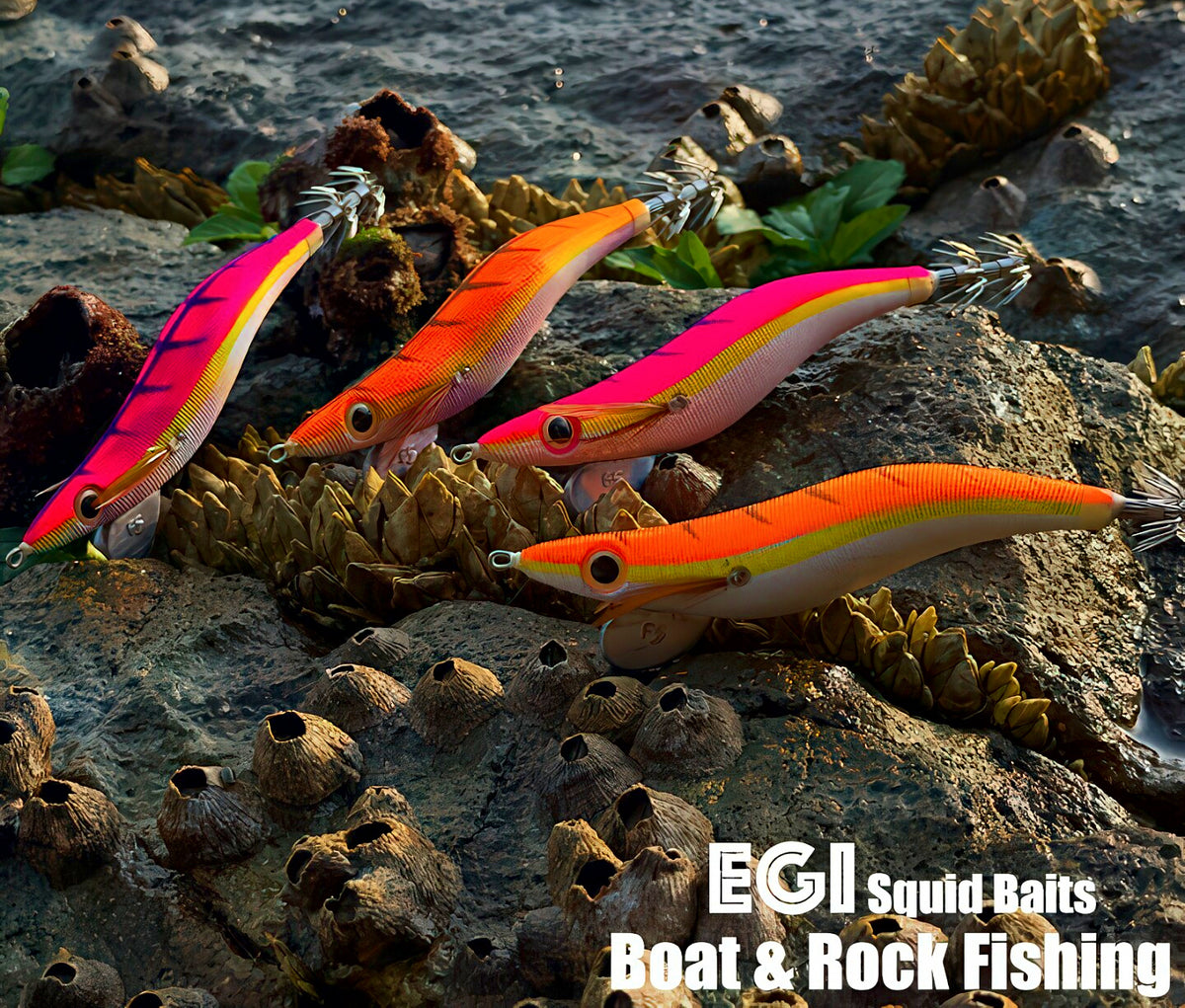 Glow Squid Jig Egi with Rattle, Size 3.5, 21 g (0.7 oz) – product photo