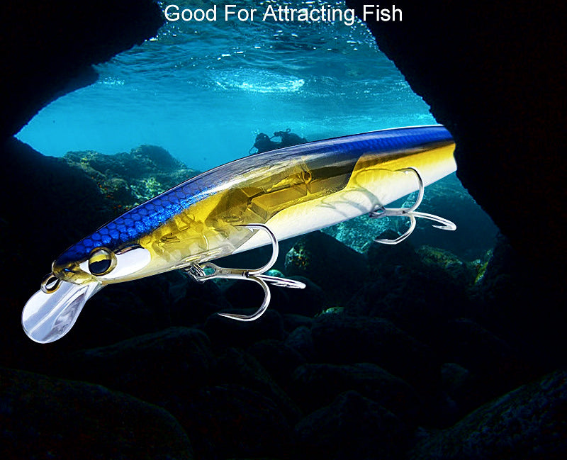 Floating Minnow Lure, Long Bill Hard Bait – product photo