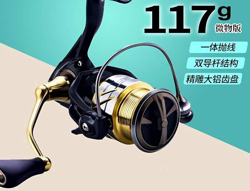 Front Drag Spinning Reel, 800–3000, Metal Spool, with PE Line – product photo