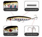 Sinking Pencil Lure, 9.5 cm (3.7 in), 18 g (0.6 oz) – product photo