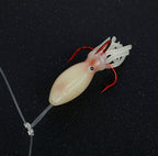 Glow Squid Skirt Rig, Soft Bait 7.5 cm (3 in), 2-Pack – product photo