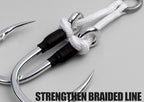 Short Slow Pitch Double Assist Hooks, 2-Pack, 1/0–7/0 – product photo