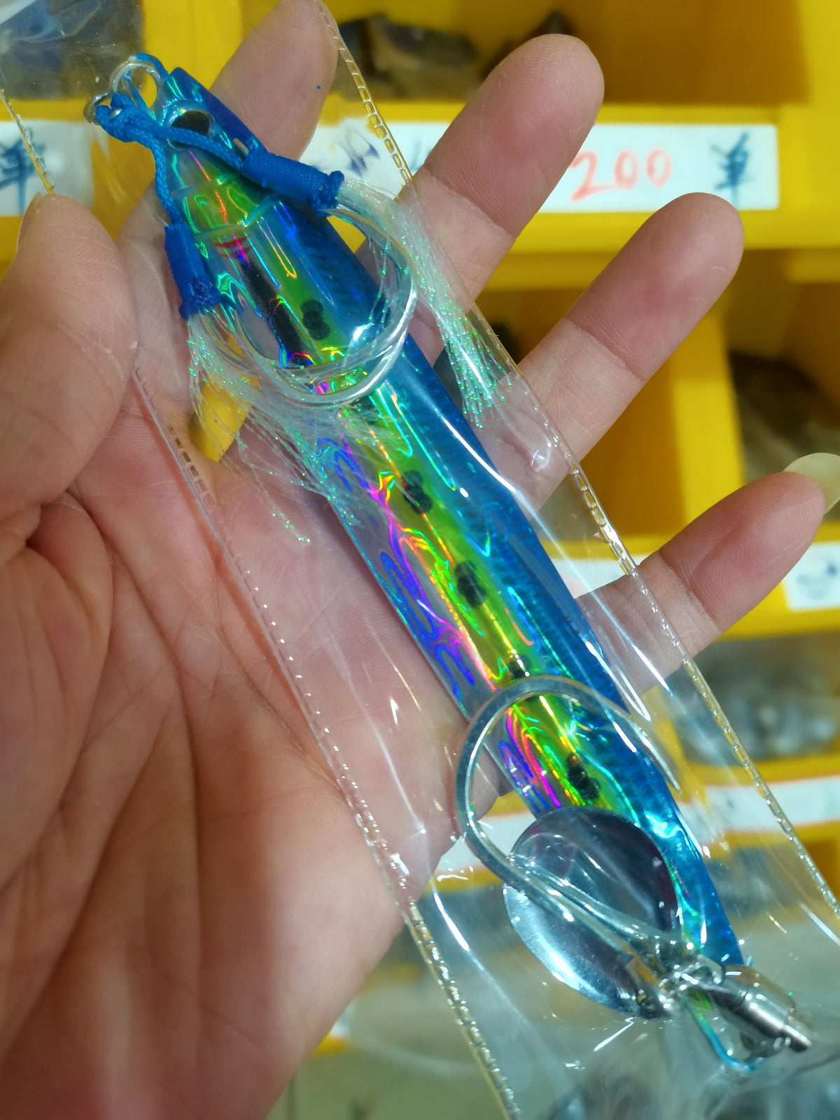 Saltwater Metal Jig with Hooks, 80–250 g (2.8–8.8 oz) – product photo