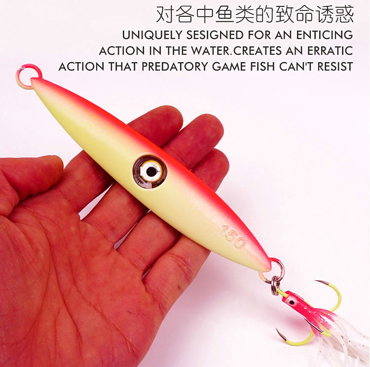 Glow Slow Pitch Jig with Light, 100–400 g (3.5–14 oz) – product photo