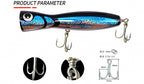 Wooden Popper Lure for GT & Tuna, 120 g (4.2 oz), 21.5 cm – product photo