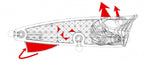 Floating Surface Popper, 7.5 & 8.5 cm (11.6 g / 17.7 g) – product photo