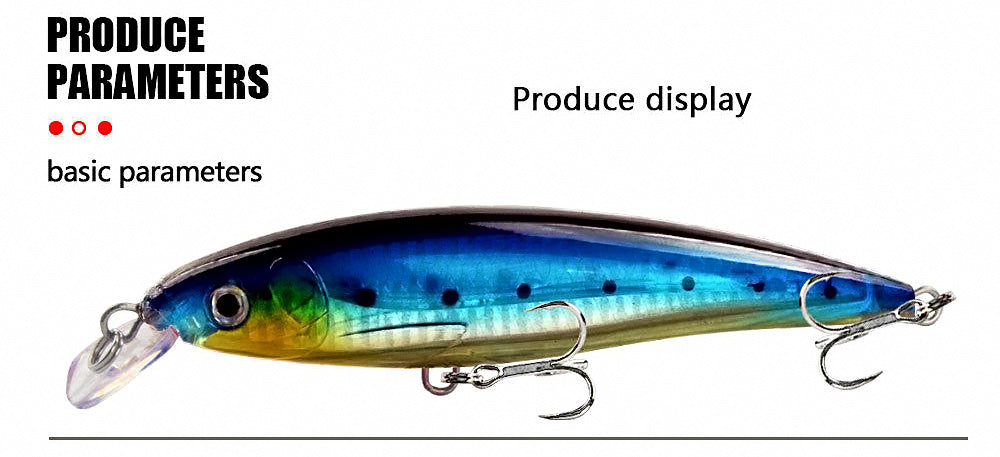 Floating Minnow Lure, 16 cm (6.3 in), 42 g (1.5 oz) – product photo