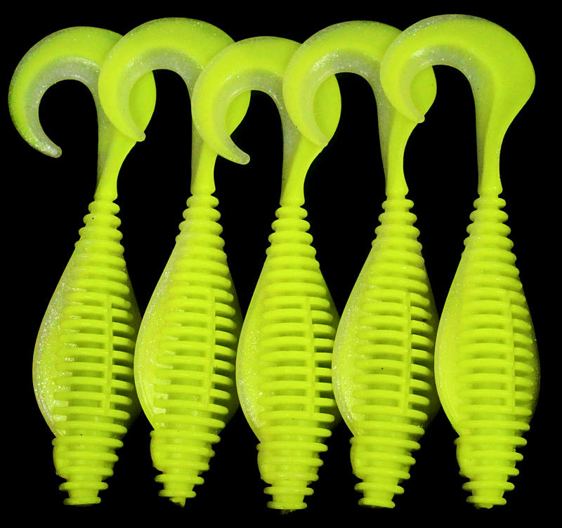 Curly Tail Grub Soft Bait, 8 & 10.5 cm (3.1–4.1 in) – product photo