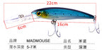 Deep Diving Trolling Minnow, 65 g (2.3 oz), 22 cm (8.7 in) – product photo