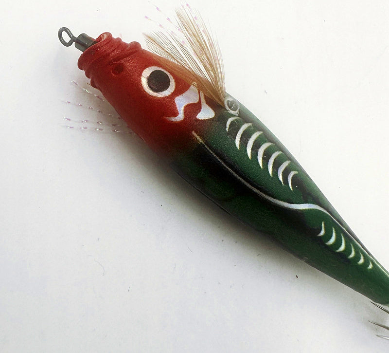 Egi Wooden Squid Jig with Rattle, 8.5 & 9.5 cm (3.3 & 3.7 in) – product photo