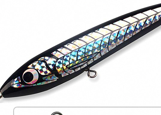 Wooden Cutlassfish Jig Lure with Hook, 20 cm 100 g (3.5 oz) – product photo