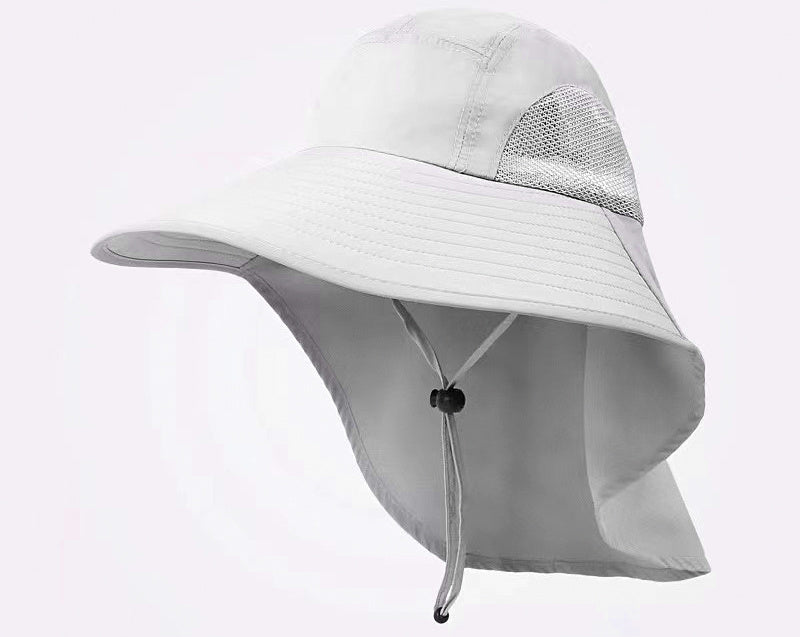 Wide Brim Sun Fishing Hat, Water-Resistant, Adjustable – product photo