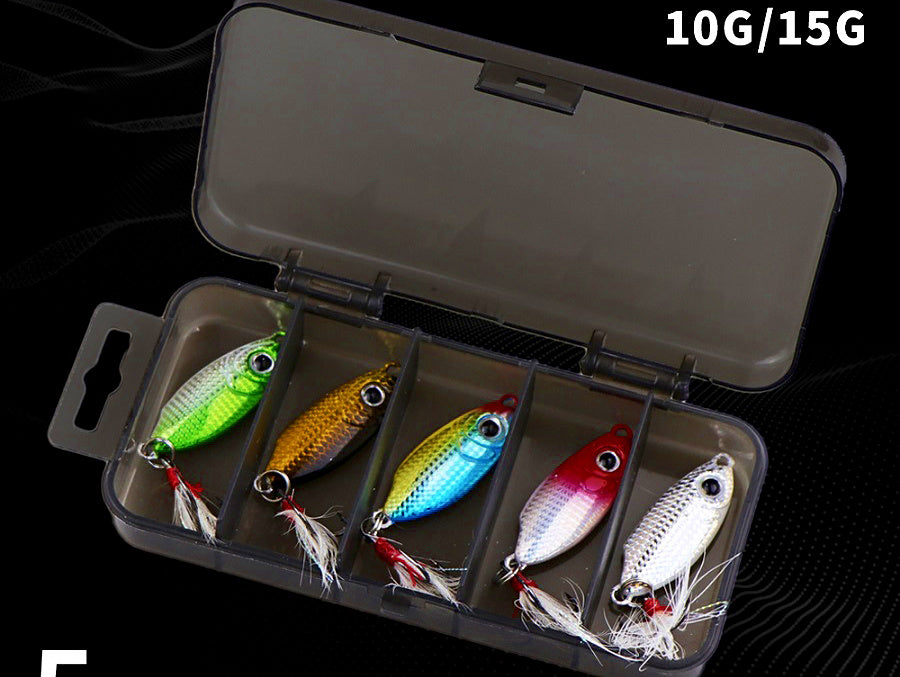 Mini Casting Metal Jig Combo Set, 10–15 g (0.35–0.53 oz) – product photo
