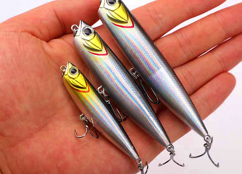 Floating Pencil Lure, 6.5–10.5 cm, 5–14.5 g (0.18–0.51 oz) – product photo