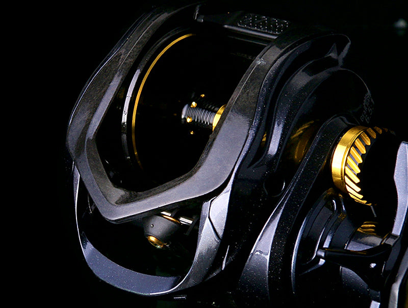 MAX380 Baitcasting Reel, Single Handle, Left or Right Hand – product photo
