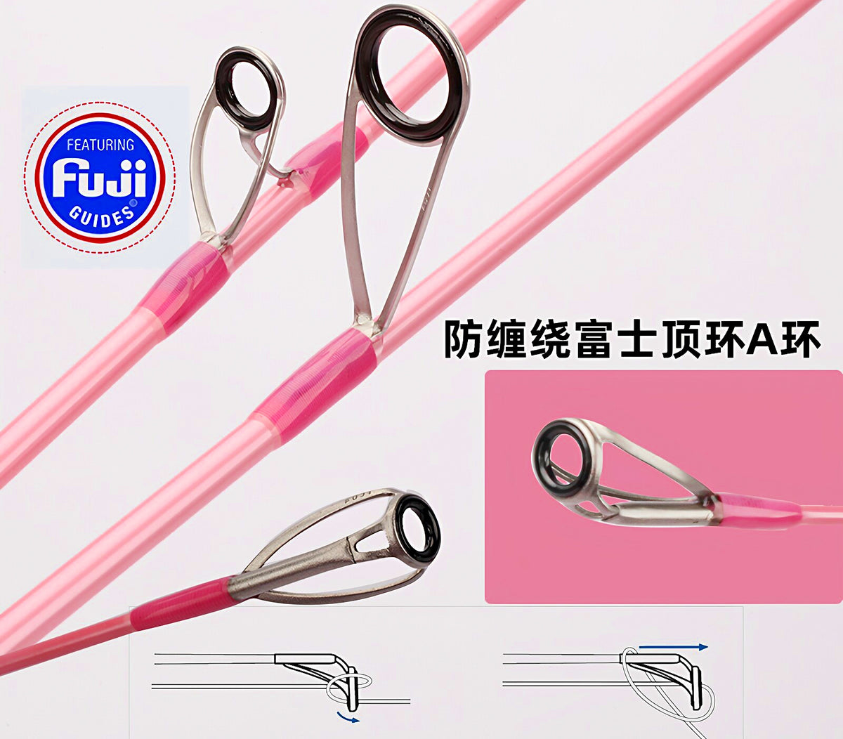 Slow Pitch Jigging Rod, 2-Piece Carbon, 1.78–1.93 m – product photo