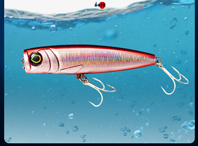 Topwater Popper Lure, 130 mm (5.1 in), 60 g (2.1 oz) – product photo