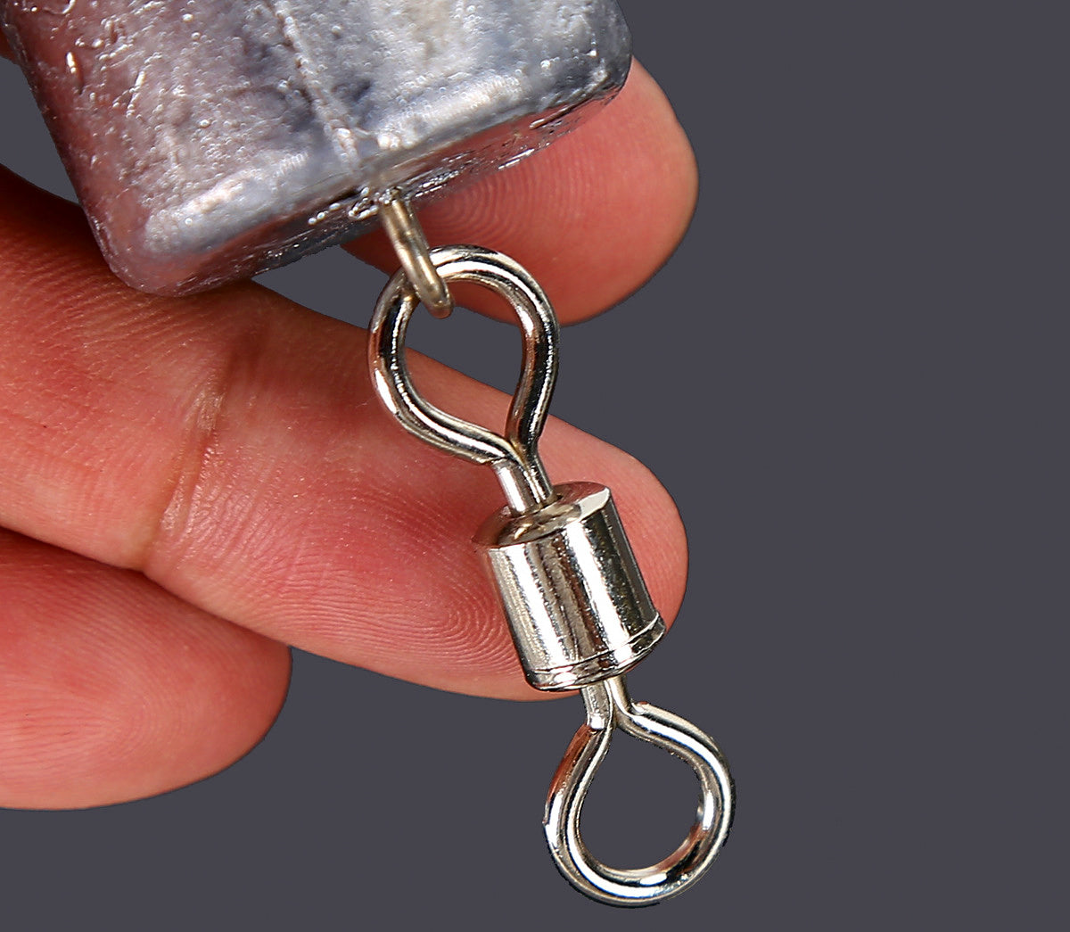 Bullet Lead Sinker with Double Swivels, 3.5–88 oz (100–2500 g) – product photo