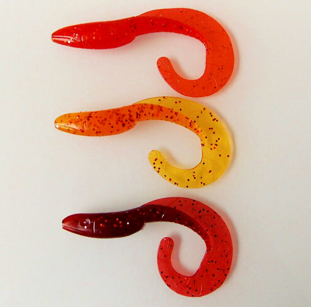 Curly Tail Grub Soft Bait, 9 cm (3.5 in), 10-Pack – product photo