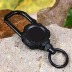 Magnetic Retractable Fishing Lanyard, 700 mm (27.6 in) Steel Cable – product photo