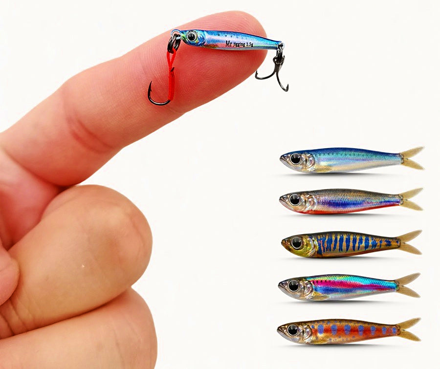 Micro Metal Jig, 1.5 / 3 / 5 g (0.05–0.18 oz) – product photo