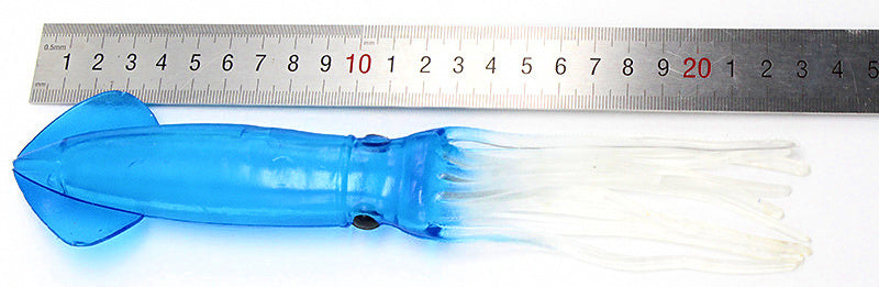 Blue Squid Soft Bait, 23 cm (9 in), 45 g (1.6 oz) – product photo