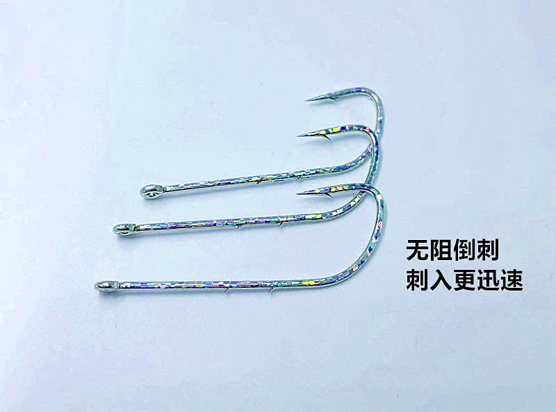 Long Shank Tube Hooks, Size 3/0, 5 Pack – product photo