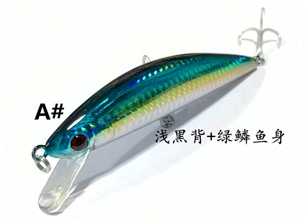 Floating Minnow Trolling Lure, Rattle, 3-5 m Diver – product photo