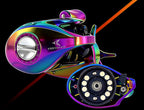 Baitcasting Reel, Magnetic Brake, Aluminum Spool, Left/Right – product photo