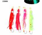 Glow Squid Jig Octopus Lure Rig, 23 cm (9 in), 3/0 & 5/0 – product photo