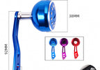 Aluminum CNC Reel Handle Upgrade for Water Drop Reels – product photo
