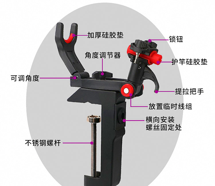 Single Boat Fishing Rod Holder – product photo