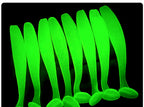Glow T-Tail Soft Plastic Lures, 50-Pack with Box – product photo