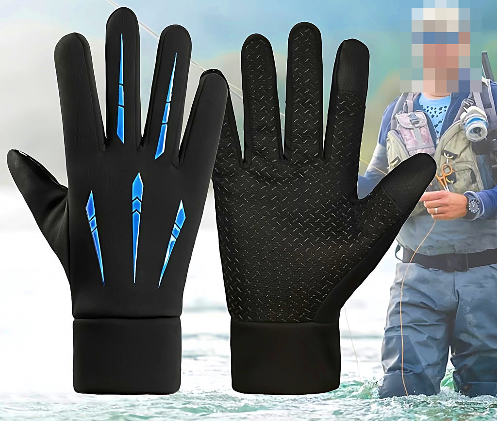 Winter Fishing Gloves, Puncture-Resistant, Full/2-Finger/Flip – product photo