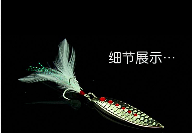Metal Casting Spoon Lure, 3–20 g (0.1–0.7 oz) – product photo