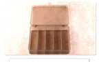 5-Compartment Plastic Tackle Box, Clear, 3 Sizes – product photo