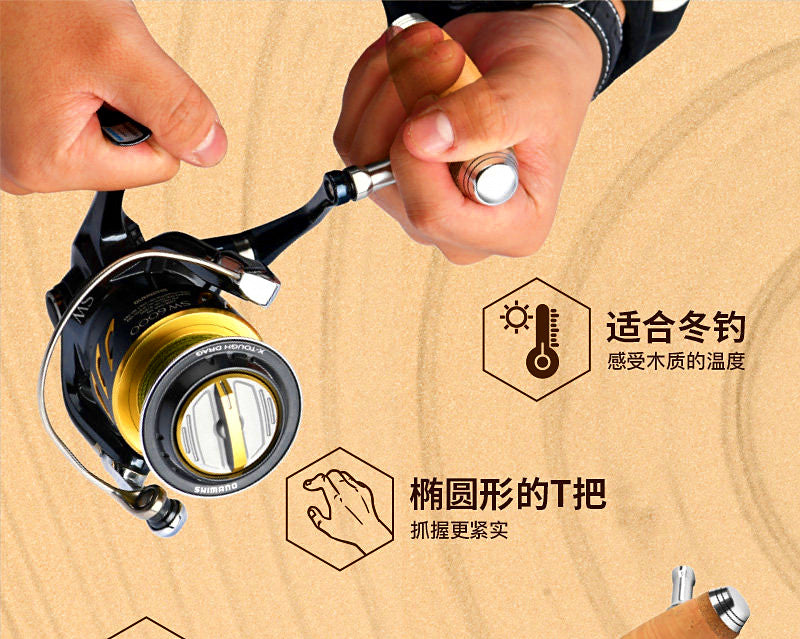 Conventional Reel Handle Knob / T-Handle, 85–115 mm – product photo