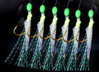 Fish Skin Sabiki Hooks, Barbed, Sizes 4–20 – product photo