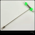 Stainless Steel Boom Rig, 2–3 Hooks, 70–120 cm (28–47 in)