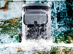 Waterproof PVC Fishing Backpack with Insulated Cooler, 30 L – product photo