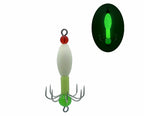 Octopus Trailer Hooks with Beads, Barbless, Glow & Color – product photo