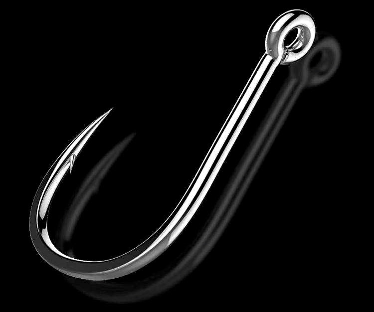 Eyed Tube Iseni Hooks, Barbed, Bulk Packs 10-500 pcs – product photo