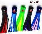 Soft Head Octopus Skirt Trolling Lure, 6 in or 8 in – product photo