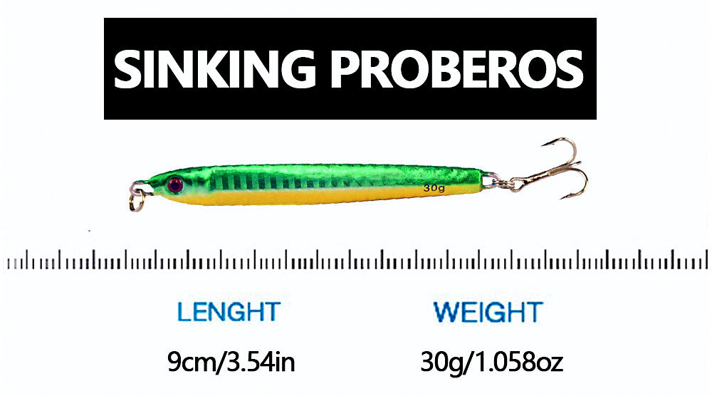 Fast-Sinking Metal Jig, 30 g (1.1 oz), 9 cm (3.5 in) – product photo