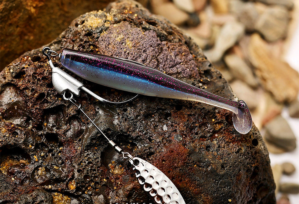 Spinner Blade Weighted Swimbait Hook, 5–8.5 g (0.18–0.30 oz) – product photo