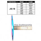 Slow Pitch Metal Jig, 80–400 g (2.8–14.1 oz) – product photo