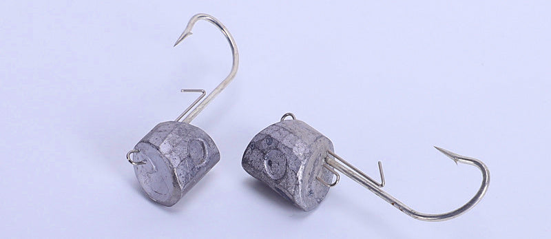 Lead Head Jig Hook, Barbed, 55-95 g (1.9-3.4 oz) – product photo