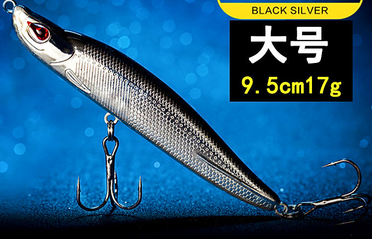 Sinking Pencil Lure, Large or Small, Glow & Color Options – product photo